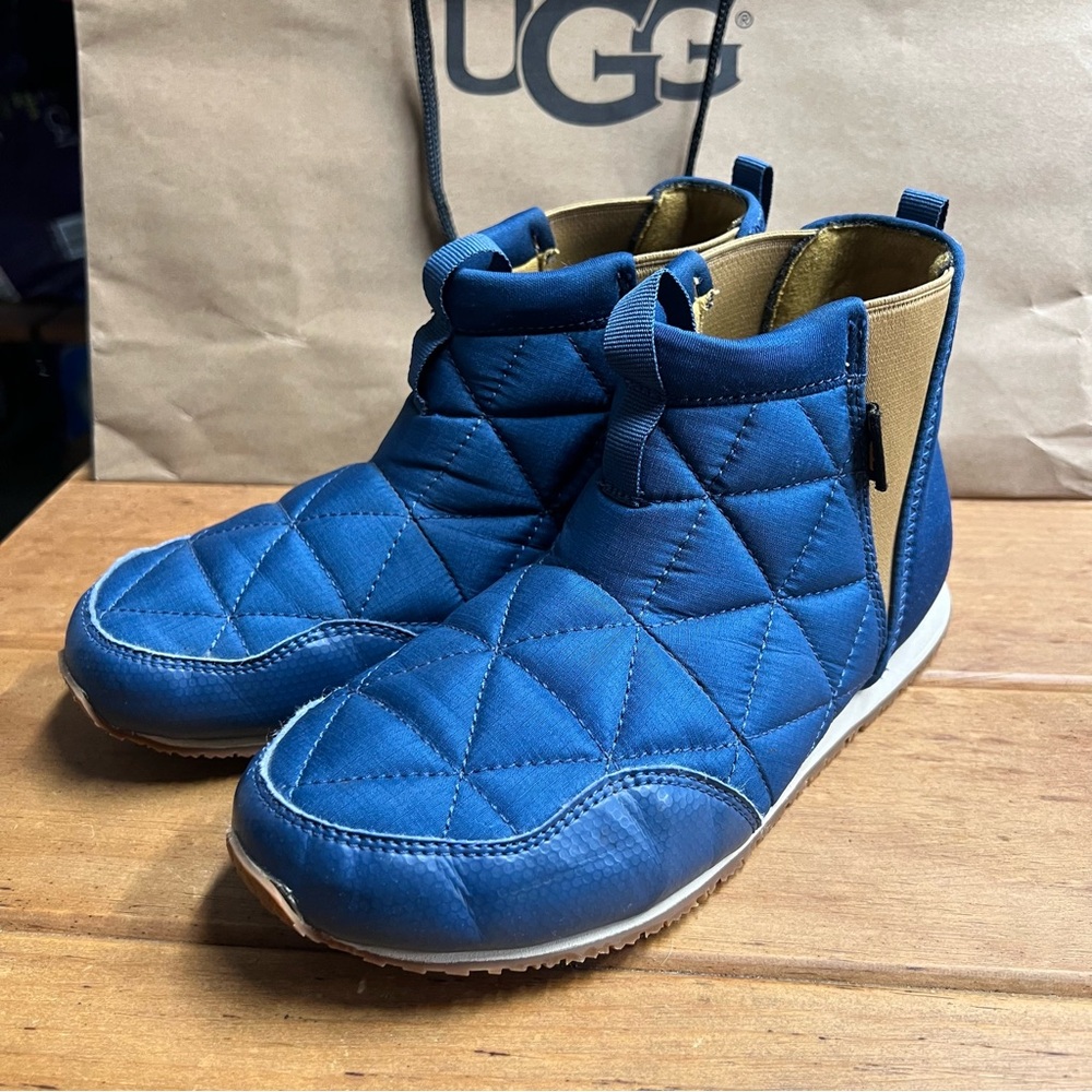Teva Ember mid Kids Blue Quilted sneaker Boots